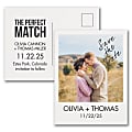 Custom Full-Color Save The Date Postcards, 4-1/4" x 5-1/2", Our Bond, Box Of 25 Cards