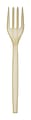 Eco-Products Plant Starch Forks, Cream, Pack Of 1,000 1 thumbnail image