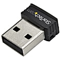 StarTech.com USB 150Mbps Mini Wireless N Network Adapter 802.11n/g 1T1R