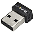 StarTech.com USB 150Mbps Mini Wireless N Network Adapter 802.11n/g 1T1R 1 thumbnail image