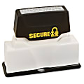 Consolidated Stamp Black Ink Secure ID Stamp - Black - 1 Each