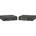 KanexPro HDMI to Composite with Audio Converter - Functions: Video Conversion, Audio Decoder, Video Switcher - 1920 x 1080 - NTSC, PAL - Audio Line Out - Rack-mountable