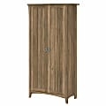 Bush® Furniture Salinas Tall Storage Cabinet with Doors, Reclaimed Pine, Standard Delivery 1 thumbnail image