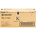 Kyocera TK-1152 Original Laser Toner Cartridge - Black - 1 Each - 3000 Pages