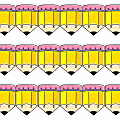 Creative Teaching Press® EZ Borders, Doodle Pencils, 48’ Per Pack, Set Of 3 Packs 1 thumbnail image