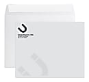 Peel & Seal, White Wove Open Side Catalog Mailing Envelopes, Black Ink, Custom 9" x 12", Box Of 500 1 thumbnail image