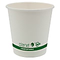 StalkMarket Planet+ Compostable Hot Cups, 10 Oz, White, Pack Of 1,000 Cups 1 thumbnail image
