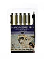 Sakura Manga-Comic Pro Sketching And Inking Set, Black Ink, Pack Of 2