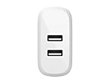 Belkin 24-Watt Dual Port USB-A Wall Charger With USB-A Lightning Cable, 1M/ 3.3 Ft, White 1 thumbnail image
