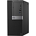 Dell OptiPlex 7000 7050 Desktop Computer - Intel Core i5 7th Gen i5-7500 3.40 GHz - 8 GB RAM DDR4 SDRAM - 1 TB HDD - Tower - Windows 10 Pro 64-bit - Intel HD Graphics 630 DDR4 SDRAM - DVD-Writer - English Keyboard 1 thumbnail image