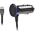 Kensington PowerBolt 3.4 Fast Charge Car Charger - 1 Pack - 5 V DC/2.40 A Output