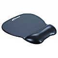 Innovera Softskin Mouse Pad - 1.13" x 8.25" x 9.63" Dimension - Black - Rubber, Gel - Stain Resistant, Water Resistant