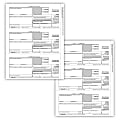 ComplyRight® 1099-NEC Tax Forms, 3-Part, Recipient Copy Only, Laser, 8-1/2" x 11", Pack Of 25 Forms