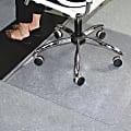 ES Robbins® Sit-Or-Stand™ Dual-Purpose Chair Mat, 36"H x 53"W x 3/16"D, Clear