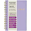 Mead Cambridge® WorkStyle® Focus Academic 2026-2027 Weekly Monthly Planner, Misty Lavender, Small, 5 1/2" x 8 1/2" 1 thumbnail image