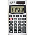 Casio Pocket Calculator - 8 Digits - Battery/Solar Powered - 0.3" x 2.2" x 4" 1 thumbnail image