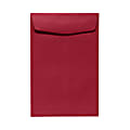 LUX #6 1/2 Open-End Envelopes, Peel & Press Closure, Garnet Red, Pack Of 50 1 thumbnail image