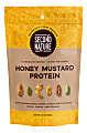 Second Nature Protein Nut Mix, Honey Mustard, 10 Oz, Pack Of 2 Bags
