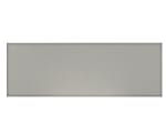 Ghent PremaTak Wrapped-Edge Vinyl Bulletin Board, 48-5/8" x 144-5/8", Silver