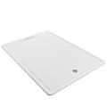 Martha Stewart Plastic Cutting Board, White