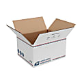 United States Post Office Shipping Box, 11" x 9" x 6", White