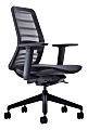 Koplus Tonique Mesh Mid-Back Task Chair, Black