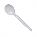 Dixie® Medium-Weight Plastic Soup Spoons, 5 3/4", White, Pack Of 1,000 Spoons 1 thumbnail image
