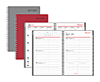 Office Depot® Brand Weekly/Monthly Academic Planner, 5" x 8", 30% Recycled, Assorted Colors, July 2017 to June 2018 1 thumbnail image
