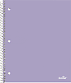Office Depot® Brand Stellar Poly Notebook, 8-1/2" x 11", 1 Subject, College Ruled, 100 Sheets, Lavender