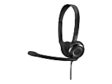 EPOS I SENNHEISER PC 5 CHAT Headset on ear wired 3.5 mm jack