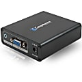 Comprehensive VGA with Stereo Audio to HDMI Converter - 4K@60 (YUV420) - Functions: Signal Conversion - VGA - USB - Audio Line In