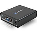 Comprehensive VGA with Stereo Audio to HDMI Converter - 4K@60 (YUV420) - Functions: Signal Conversion - VGA - USB - Audio Line In 1 thumbnail image