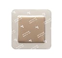 Optifoam® Adhesive Gentle Border Dressings With Antimicrobial Protection, 6" x 6", Tan, Box Of 10