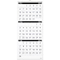 AT-A-GLANCE® Contemporary 2027 Three Month Reference Wall Calendar, Large, 12" x 27" 1 thumbnail image