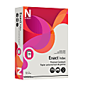 Neenah®Exact® Index Card Stock, 110 Lb., 8 1/2" x 11", Gray, Pack Of 250 Sheets 1 thumbnail image