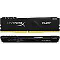 HyperX HyperX Fury 64GB (2x 32GB) DDR4 SDRAM Memory Kit - For Desktop PC - 64 GB (2x 32GB) - DDR4-3000/PC4-24000 DDR4 SDRAM - HX430C16FB3K2/64 1 thumbnail image