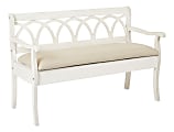 Ave Six Coventry Storage Bench, Beige/Antique White 1 thumbnail image