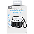 iLive Airpods Pro ™ Sleeve With Carabiner, Black, IA50T1 1 thumbnail image