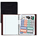 Blueline® NotePro™ 50% Recycled Notebook, 8 1/2" x 11", College Ruled, 100 Sheets, Lizard-Like Red 1 thumbnail image