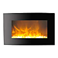 Cambridge Callisto CAM35WMEF-1BLK Electric Fireplace - Indoor - Wall Mountable