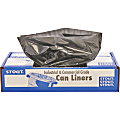 Stout Trash Bags, 1-mil, 7 - 10 Gallons, 24" x 24", Brown, Carton Of 250 1 thumbnail image