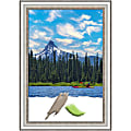 Amanti Art Picture Frame, 29" x 41", Matted For 24" x 36", Salon Silver 1 thumbnail image
