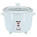 Better Chef 3-Cup Automatic Rice Cooker, 8-1/2” x 8”, White 1 thumbnail image