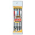 BIC® Xtra Mechanical Pencils, Xtra Sparkle, Xlife, 0.7 mm, Black Barrel, Pack Of 5 Pencils