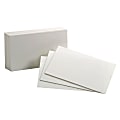 Office Depot® Brand White Index Cards, Unruled, 3" x 5", Pack Of 500 1 thumbnail image