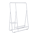 Honey Can Do Clothing Rack With Shelves And Hanging Bar, 66-3/4”H x 17-1/2”W x 40”D, White 1 thumbnail image