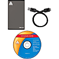 Apricorn EZ Upgrade EZ-UP3 Drive Enclosure - USB 3.0 Host Interface External - Black - 1 x 2.5" Bay