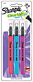 Sharpie® Clear View Highlighters, Fine Chisel Tip, Assorted Colors, Pack Of 3