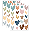 Teacher Created Resources Accents, Everyone is Welcome Hearts, 60 Pieces Per Pack, Set Of 3 Packs