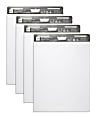 Office Depot® Brand Self-Stick Easel Pads, 25" x 30", 30 Sheets, 80% Recycled, White, Pack Of 4 Pads 1 thumbnail image